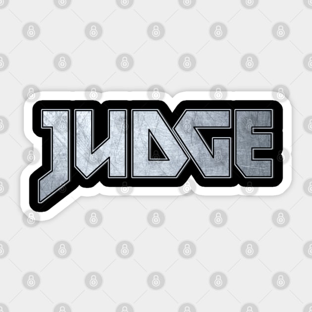 Judge Sticker by KubikoBakhar